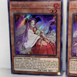 Dakki, the Graceful Mayakashi MAMA-EN016 Ultra Rare X2 1st Edition NM Yugioh TCG - Image 2