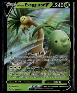 Pokemon GO #005/078 Alolan Exeggutor V Ultra Rare - Image 1