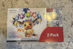 Pokemon Prismatic Evolutions Costco 2-Pack - Image 1
