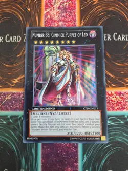 Yugioh Number 88: Gimmick Puppet of Leo CT10-EN013 Super Rare Limited NM/LP - Image 1