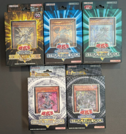 5 Japanese Yugioh Structure Decks (R) - Brand New & Unopened - Image 1