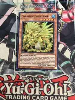 Crystron Sulfefnir Super Rare 1st edition RATE-EN021 Yugioh - Image 1