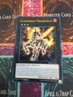 Yugioh Salamangreat Miragestallio SDSB-EN042 Ultra Rare 1st Edition Near Mint - Image 1