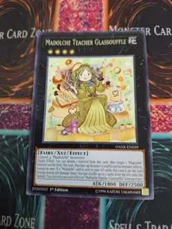Yugioh Madolche Teacher Glassouffle DANE-EN039 Rare 1st Edition Near Mint - Image 1