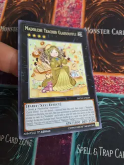 Yugioh Madolche Teacher Glassouffle DANE-EN039 Rare 1st Edition Near Mint - Image 2