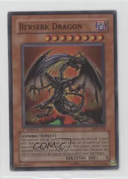 Berserk Dragon 1st Ed. YuGiOh Dark Crisis #DCR-019 2003 - Image 1