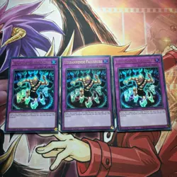 Yugioh! Playset 3x Verbannende Fallgrube Ultra Rare - MP24-DE224 1. Auflage - DE - Image 1