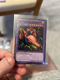 Yugioh Twin-Headed Thunder Dragon MRD-EN120 Super Rare - Image 1