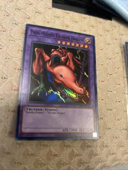 Yugioh Twin-Headed Thunder Dragon MRD-EN120 Super Rare - Image 5