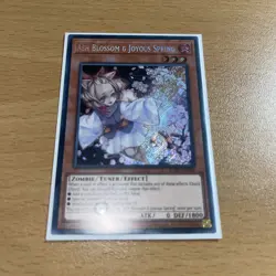 RA01-EN008 Ash Blossom & Joyous Spring Secret Rare 1st Edition YuGiOh Card - Image 1