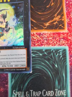 Yugioh Number 87: Queen of the Night NUMH-EN034 Super Rare 1st Edition LP - Image 4