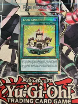 Toon Kingdom Dragon Quarter Century Secret Rare MP24-EN006 Yugioh - Image 1