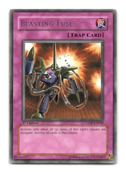 Blasting Fuse - CDIP-EN049 1st Edition Rare - YuGiOh-LP - Image 1