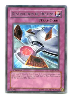 Destruction of Destiny - EOJ-EN051 1st Edition Rare - YuGiOh-LP - Image 1