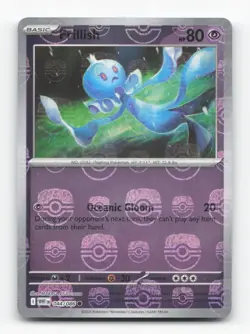 Pokemon TCG - Frillish (Master Ball Pattern) 044/086 NM Common SV: White Flare - Image 1