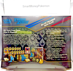 Crown Zenith Pokemon Center Elite Trainer Box ETB New - Image 2