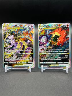 Charizard 212/172 Mewtwo 221/172 SAR VSTAR Universe Set Pokemon Card Japanese NM - Image 1