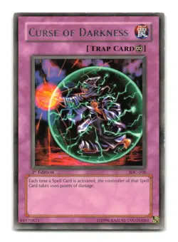 Curse of Darkness - IOC-106 1st Edition Rare - YuGiOh-LP - Image 1