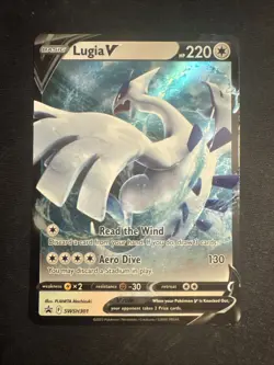 Pokemon TCG Lugia V SWSH301 Sword & Shield Promo Holo - Image 1