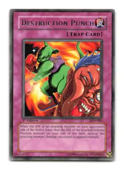 Destruction Punch - LON-085 1st Edition Rare - YuGiOh-LP - Image 1