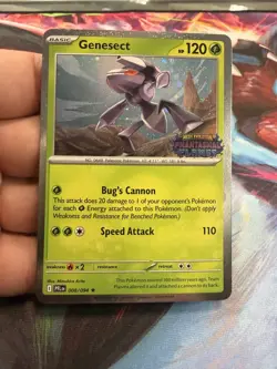 Genesect Cosmos Holo Exclusive Pokemon TCG Phantasmal Flames Stamped 008/094 - Image 1
