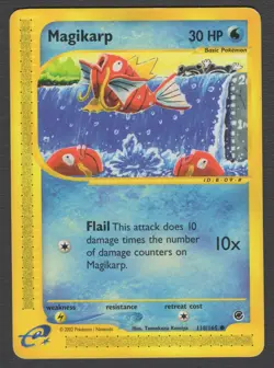Magikarp 118/165 Common Non Holo LMP Pokemon Card HQ Scan - Image 1