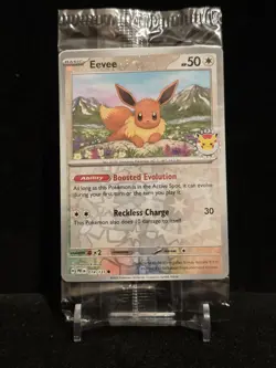 Eevee Pokemon Promo Card Sealed - Image 1