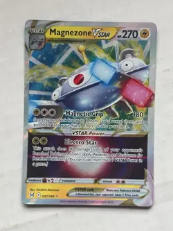 Magnezone VSTAR 057/196 Holo VSTAR Rare Lost Origin Pokemon NM/M - Image 1