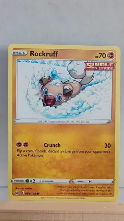 Rockruff [LP] - Pokemon TCG Chilling Reign 086/198 [Common] - Image 1