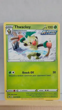 Thwackey [LP] - Pokemon TCG Chilling Reign 017/198 [Uncommon] - Image 1