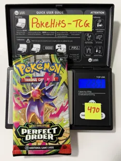 (HEAVY)🔥 22.63g Pokemon TCG Perfect Order Booster Pack Factory Sealed✅ - Image 1