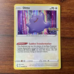 Ditto 053/078 Pokemon GO Holo - Image 1