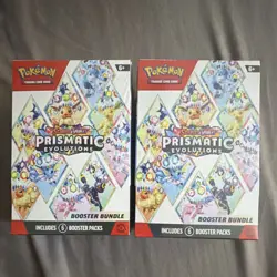 Pokemon Prismatic Evolutions Booster Bundle 6 Packs Nintendo TCG English - Image 1