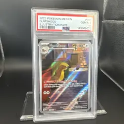 2025 Pokemon Mega Evolutions Gumshoos #153 IR EN Graded PSA 10 - Image 4
