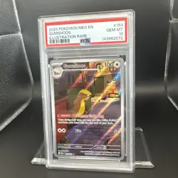2025 Pokemon Mega Evolutions Gumshoos #153 IR EN Graded PSA 10 - Image 5