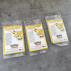 Pokemon Legendary Bird Black Star Promo Set Factory Sealed Full Set Of 3 - Image 1