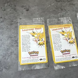 Pokemon Legendary Bird Black Star Promo Set Factory Sealed Full Set Of 3 - Image 2