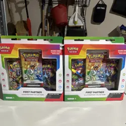 Pokemon TCG First Partner Illustration Collection Series 1 Promo 2 Box Set - Image 2