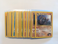 Pokemon TCG Gym Heroes 39 Vintage Cards Lot WOTC 2000 - Image 1