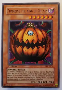 Yugioh! Pumpking the King of Ghosts MRD-079 Metal Raiders 1st Ed 2002 VINTAGE NM - Image 1