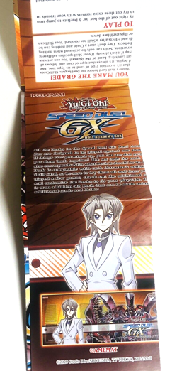 Yu-Gi-Oh GX Duel Academy Speed Paper Insert 2-Player Playmat UNUSED - Image 5