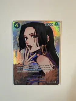 One Piece Card Game - Boa Hancock - OP01-078 - SP - OP04 - English - Image 1
