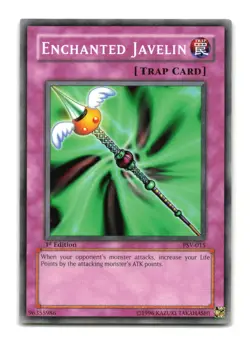 Enchanted Javelin - PSV-015 1st Edition - YuGiOh-LP - Image 1