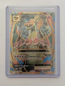 Pokemon TCG Mega M Charizard EX Evolutions Holo Full Art Ultra Rare Card 101/108 - Image 1