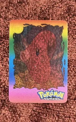 MP 2004 Pokemon Action Card Luvdisc Lenticular - Image 1