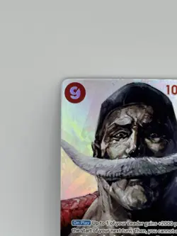 Edward Newgate One Piece Card Game Alt Art Kingdoms of Intrigue Foil OP02-004 NM - Image 2