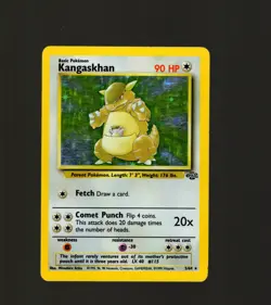 Kangaskhan 5/64 WOTC Jungle Set Holo Rare Pokemon TCG Card MP 1999 Vintage - Image 1