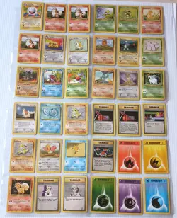 2000 Pokemon Base Set 2 Lot of 36 Cards 1 Rare 11 Uncommon 24 Common - NM - Image 1