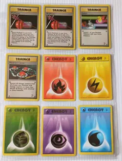 2000 Pokemon Base Set 2 Lot of 36 Cards 1 Rare 11 Uncommon 24 Common - NM - Image 5