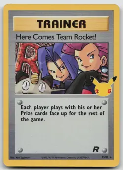Pokemon Card Here Comes Team Rocket! Celebrations: Classic Collection 15/82 - Image 1